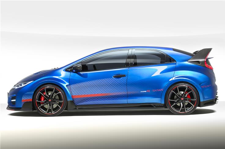 The Civic Type R is expected to do 0-100kph in less than six seconds. 